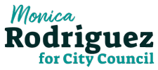 Monica Rodriguez for City Council Logo